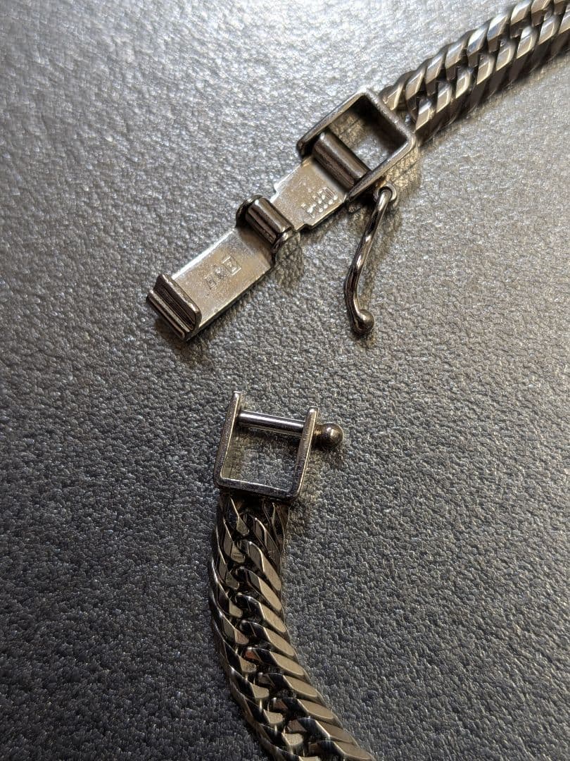 喜平PT85012面トリプルカットブレスレット[本日限定]特価!!ラスト!!