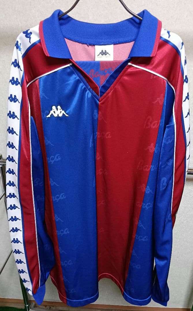 カッパ製 バルセロナ 長袖ユニフォーム 92-95 Oサイズ 正規品