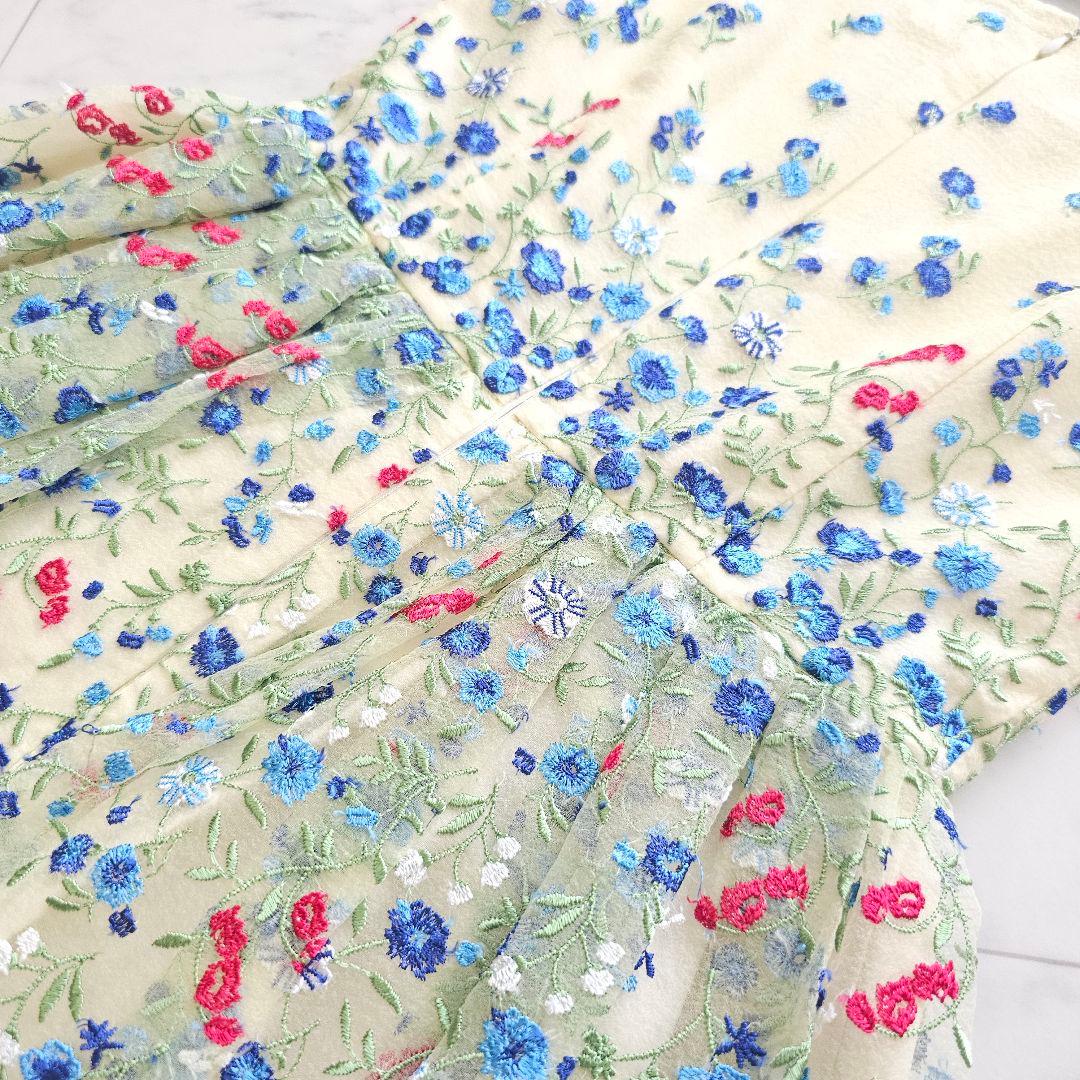 TOCCA バンビーニ フラワーフィールド ワンピース ドレス 140cm