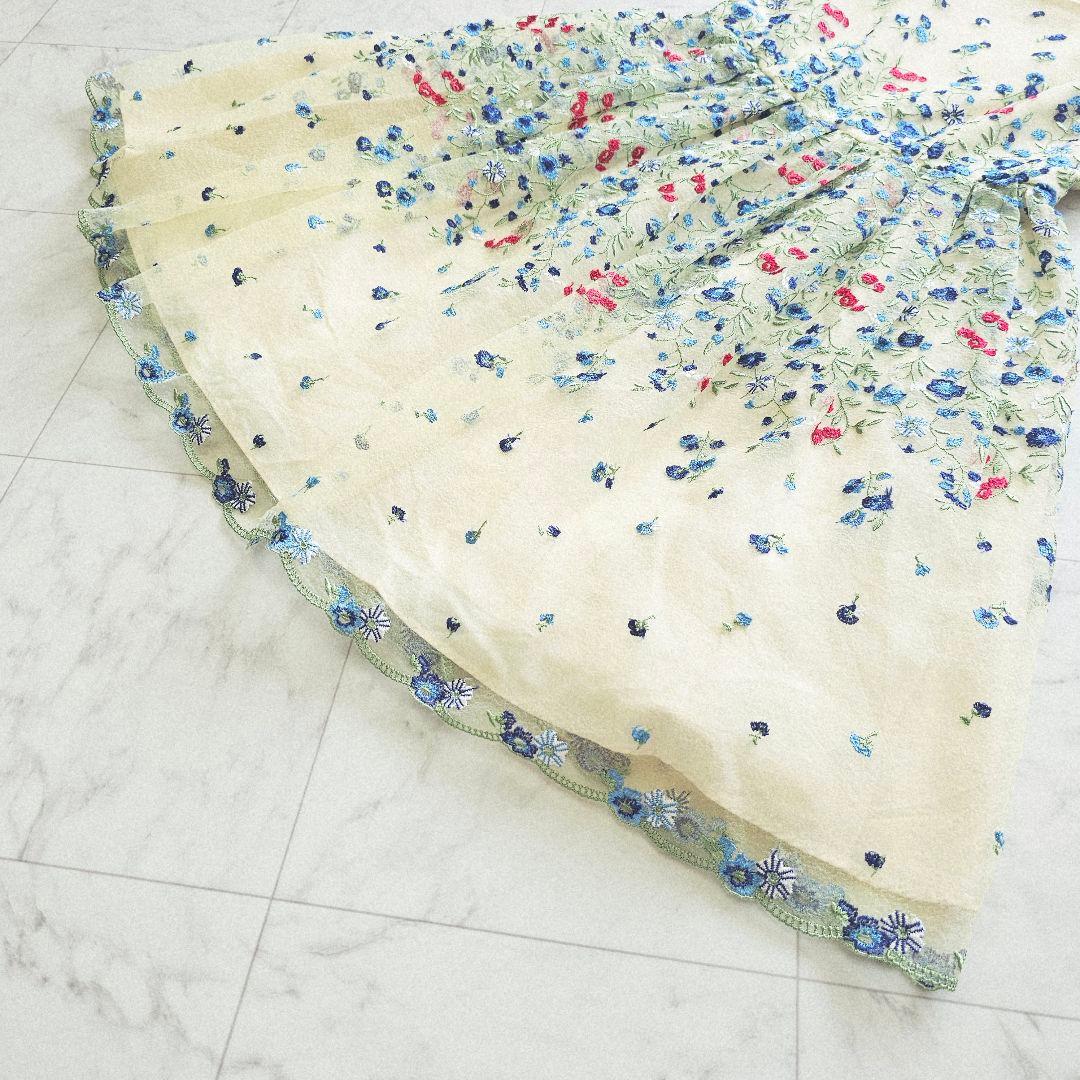 TOCCA バンビーニ フラワーフィールド ワンピース ドレス 140cm