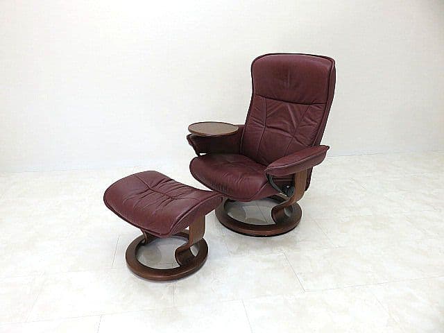 ぱ*え様 EKORNES/エコーネス 総革 ストレスレスチェア　１人掛けソファ/