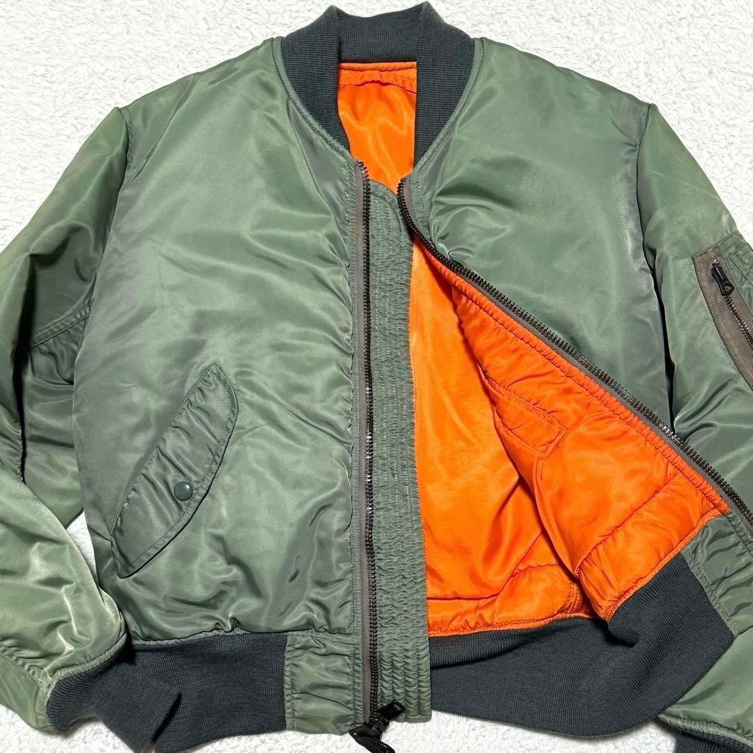 美品 リアルマッコイズ リアルマックイーン MA-1フライトジャケット S相当