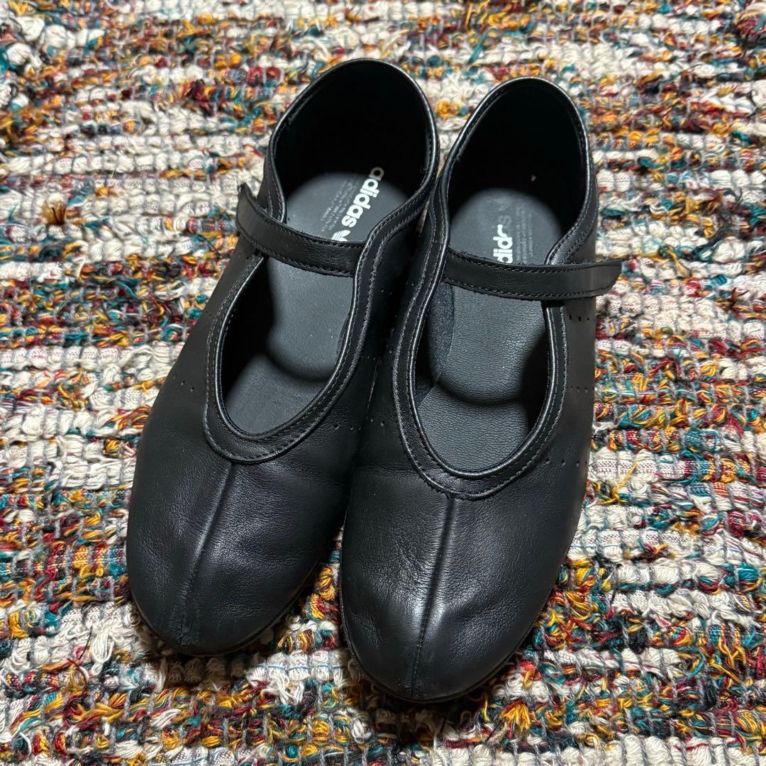 靴 adidas STAN SMITH LO BALLET BLACK 25cm