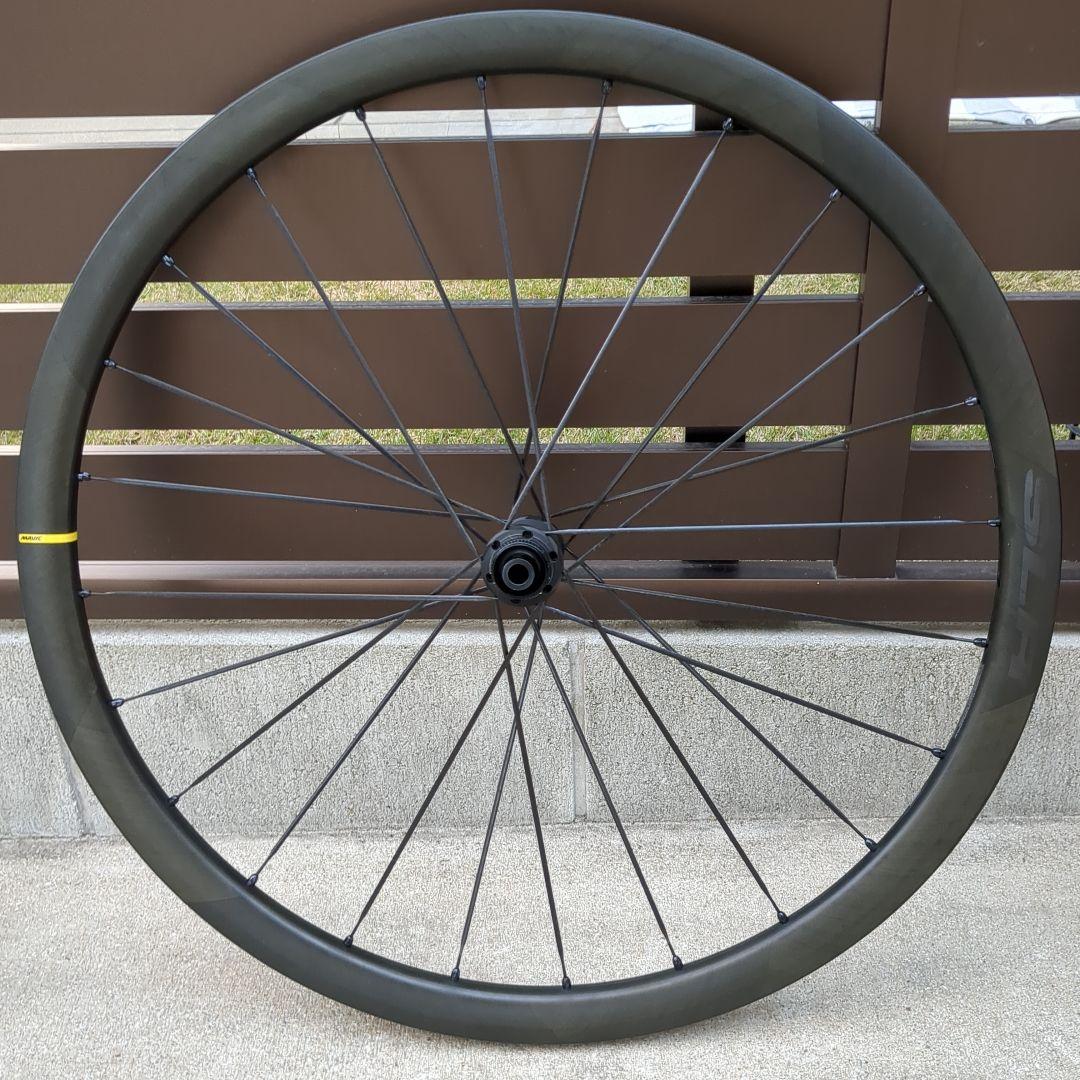 MAVIC COSMIC SLR 32 DISC カーボンホイール前後ペア 美品