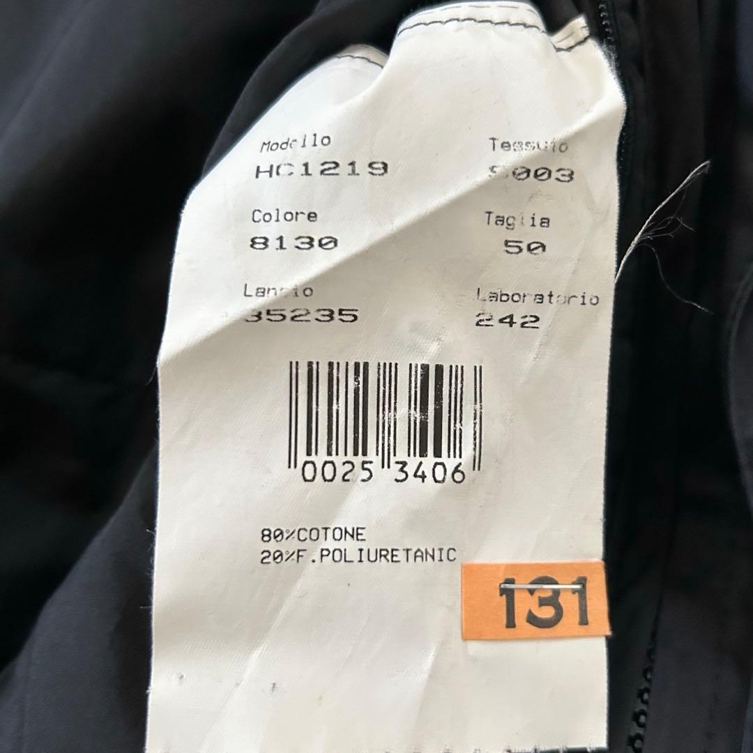 アルマーニコレツォーニ 中綿ライナー付 ステンカラーコート 50 XL相当