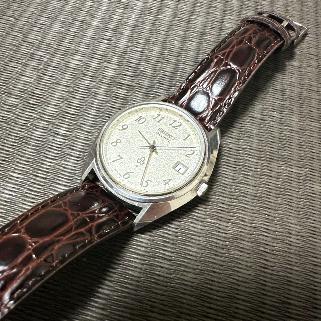 SEIKO クォーツ 稼動品　 3802-7030 美品　ダイヤモンドダスト