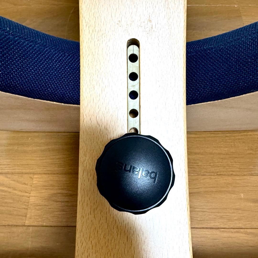 【美品】バランスイージー Rybo リボ社 バランスチェア ネイビー 姿勢改善