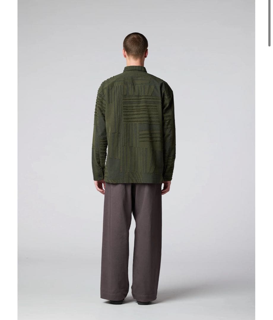 トップス 25aw im men GEOMETRY JACQUARD SHIRT