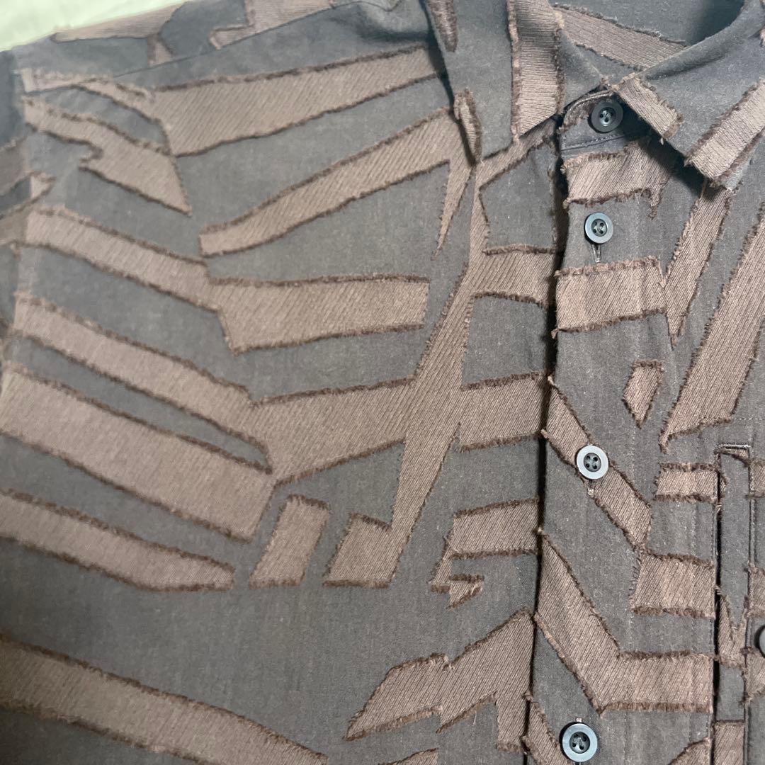 トップス 25aw im men GEOMETRY JACQUARD SHIRT