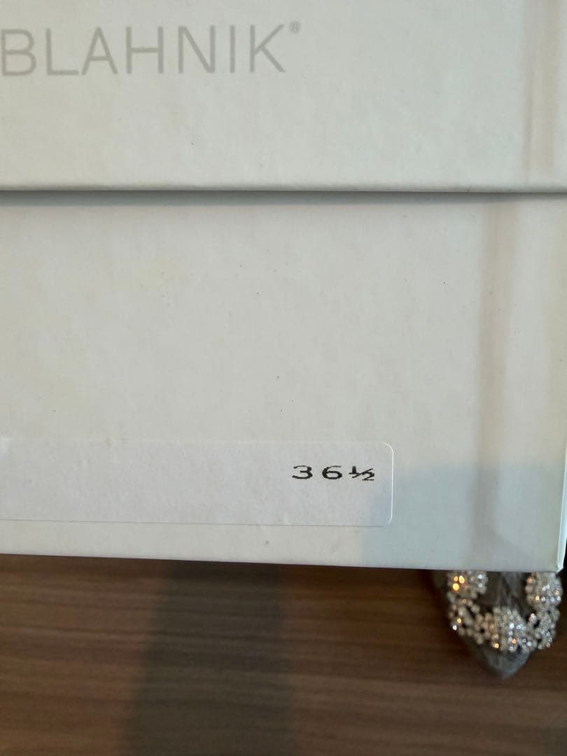 MANOLO BLAHNIK マロノブラニク　ハンギシ　パンプス　36 1/2