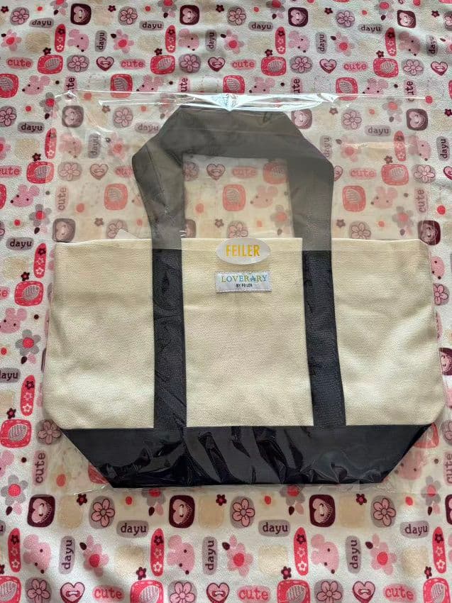 【美品】ラブラリーバイフェイラー オールドテディ ワッペントートバッグ（小）