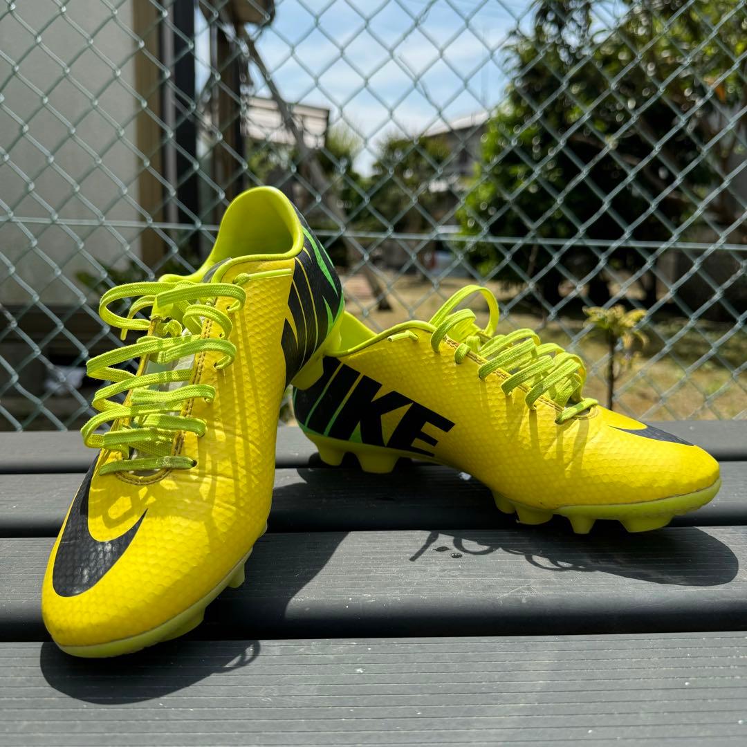 ナイキ マーキュリアル ヴェイパー Ⅸ HG-V ACC(イエロー×ライム)