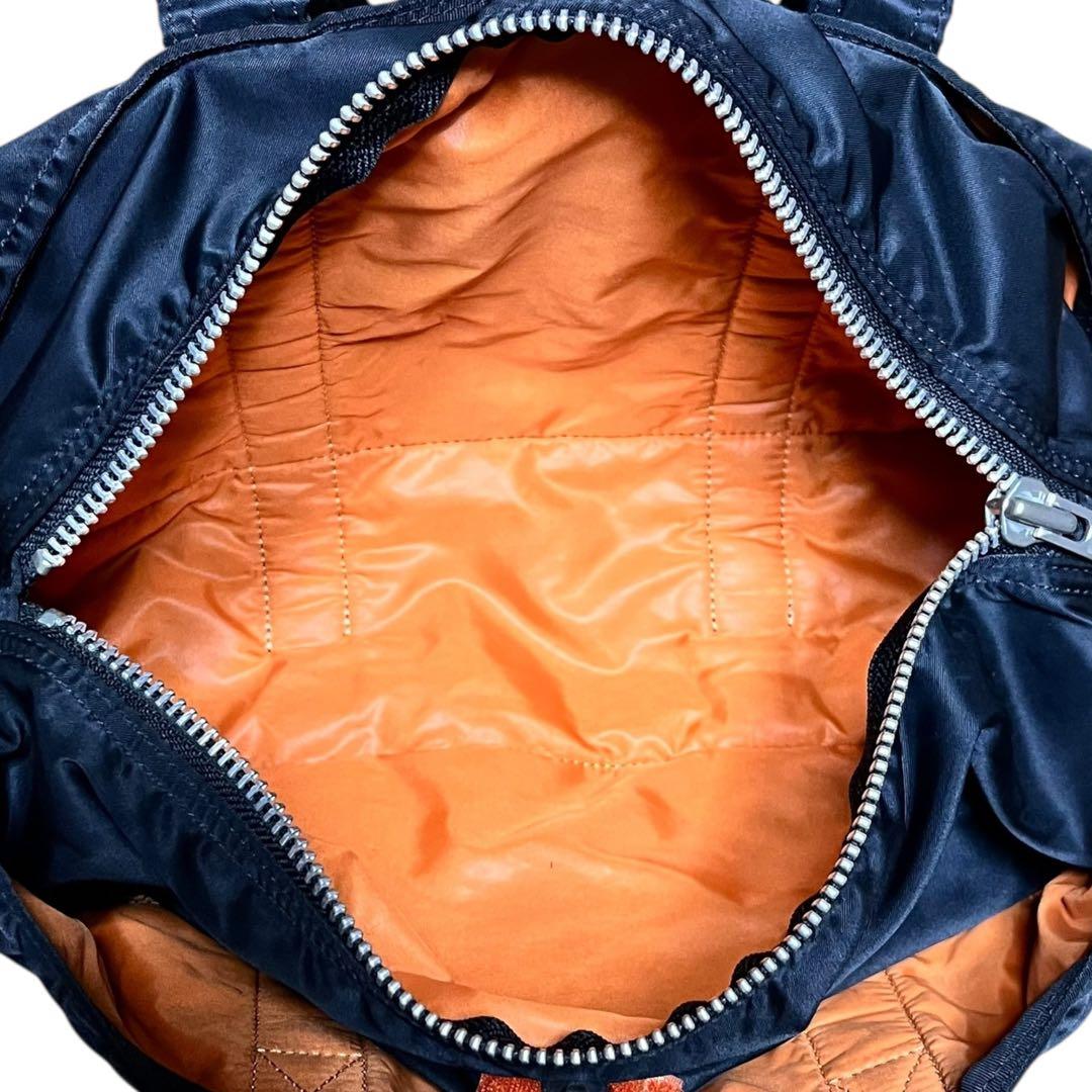 美品　ポーター　タンカー　ミニボストンバッグ　ダッフル　ナイロン　ブラック　黒