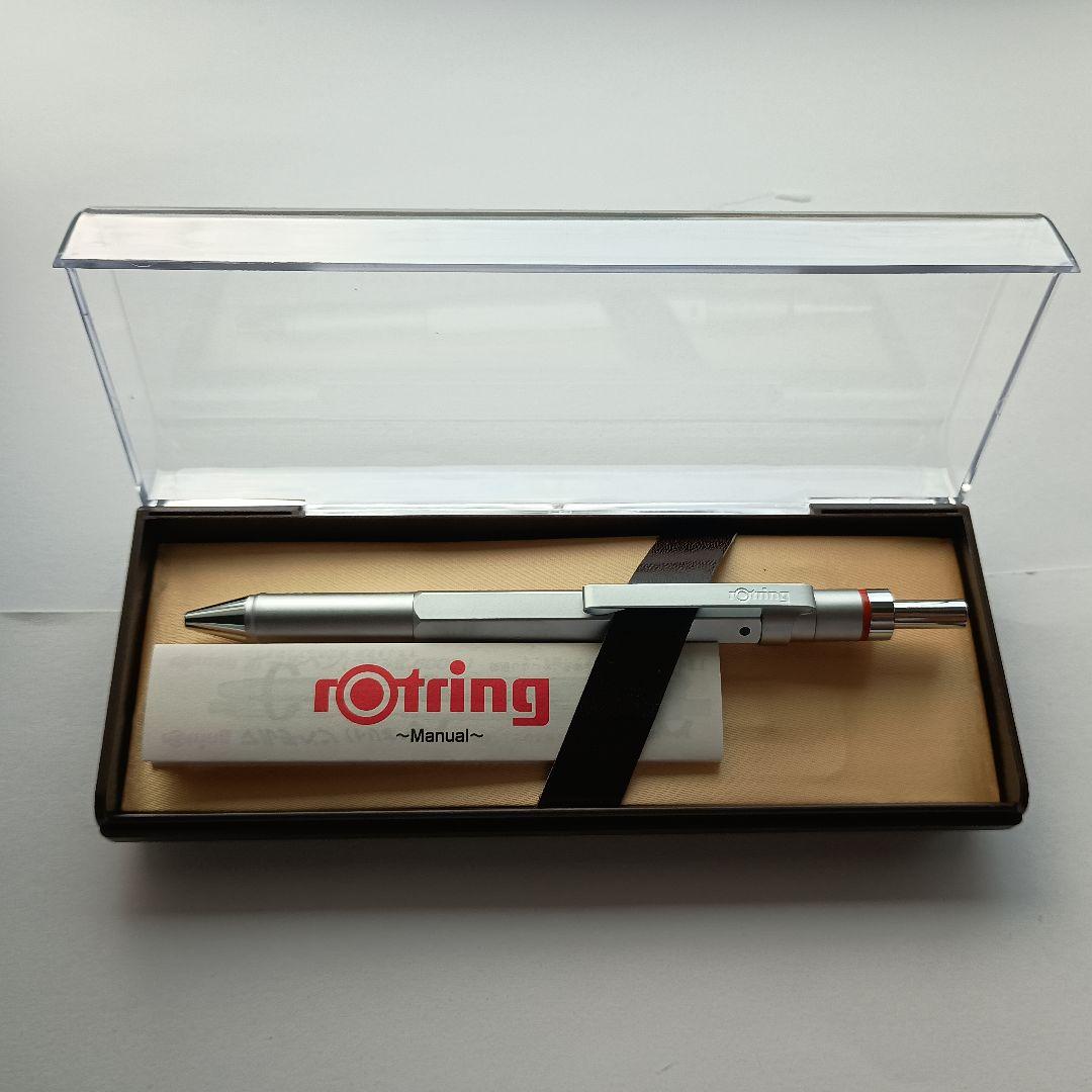 m*o様 【廃盤】ロットリング ニュートントリオ　シルバー　3in1　多機能ペン