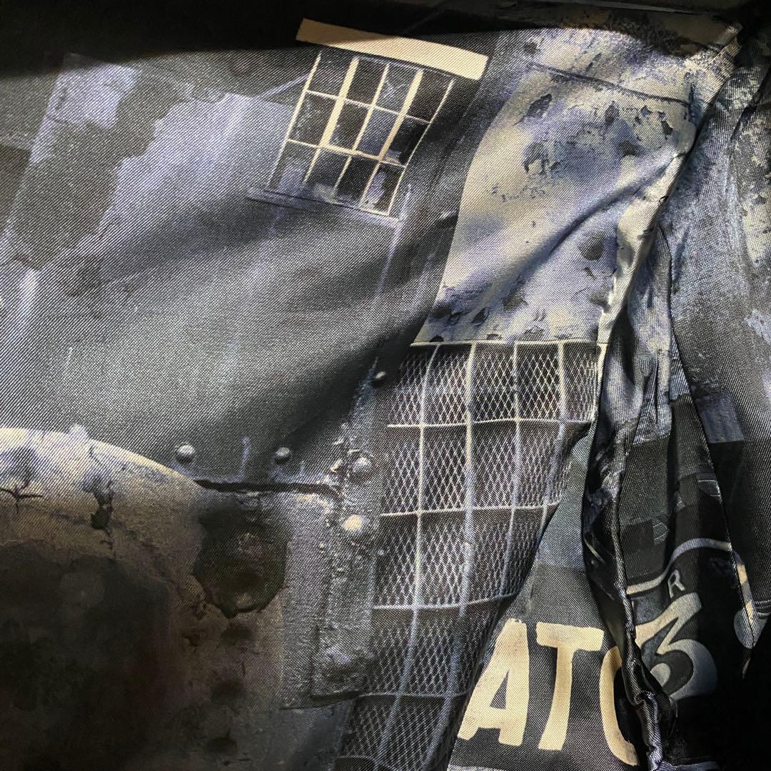 機関車プリント　チェスターコート　ポールスミスコレクション　Paul Smith