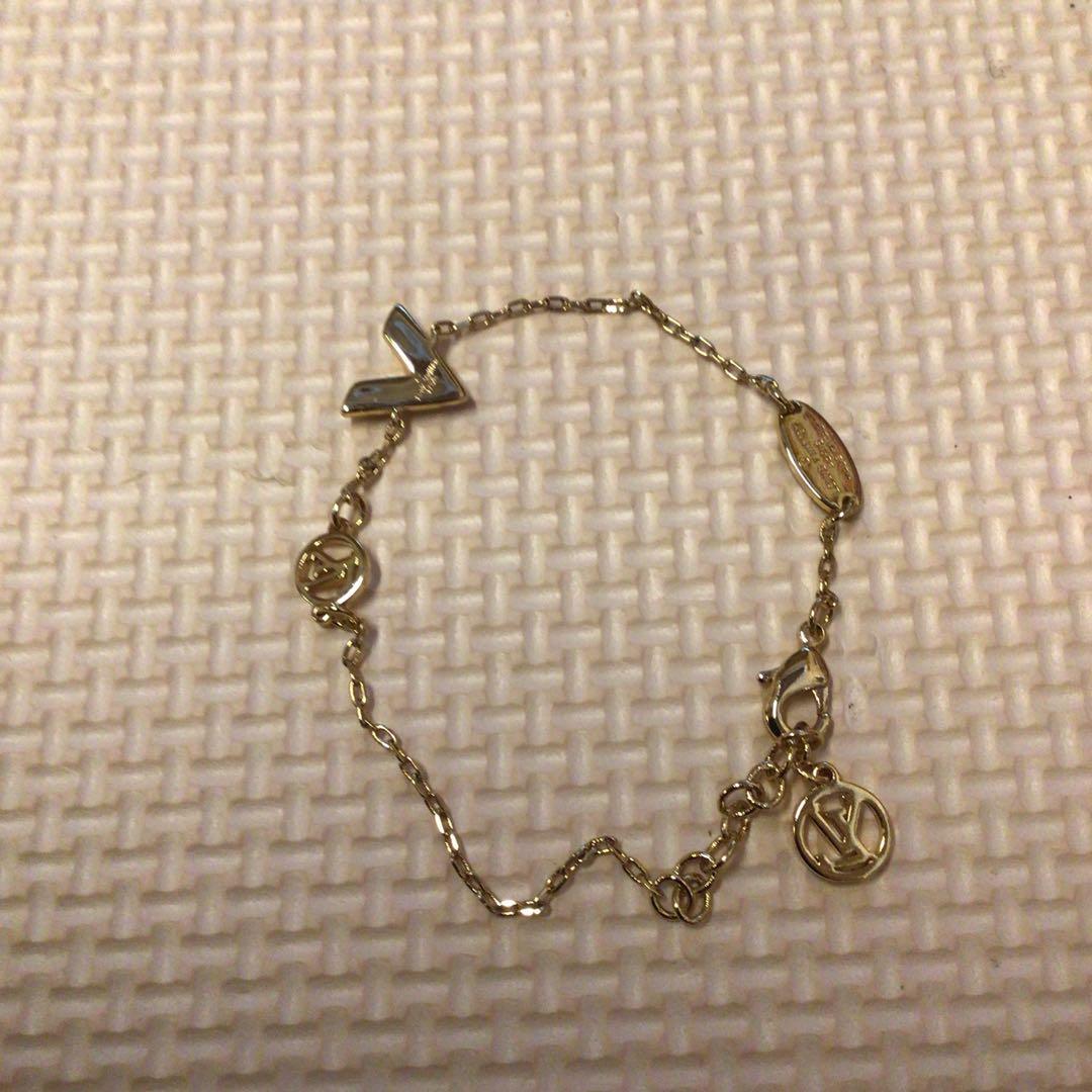 Louis Vuitton ゴールド チェーンブレスレット