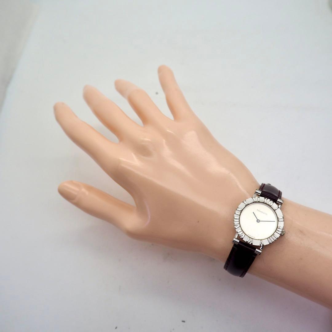 36 稼働　ティファニー　時計　アトラス SV925 レディース シルバー925