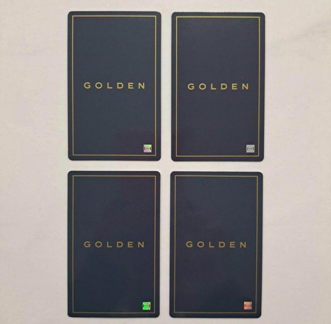 BTS GOLDEN ジョングク　POWERSTATION ラキドロ　4枚セット