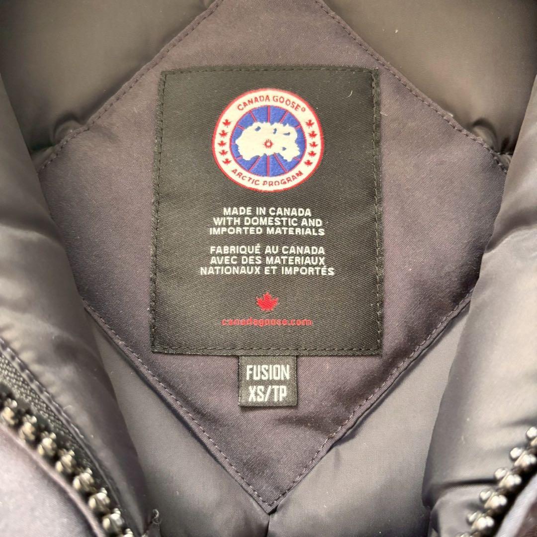 カナダグース　ダウンコート　レディース　ファー　XS