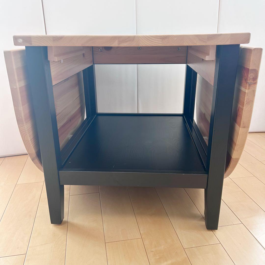 IKEA ARKELSTORP 木製　折りたたみ　コーヒーテーブル　バタフライ