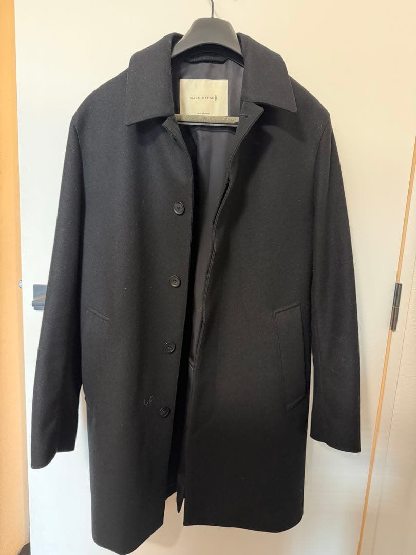 MACKINTOSH ブラック チェスターコート 42