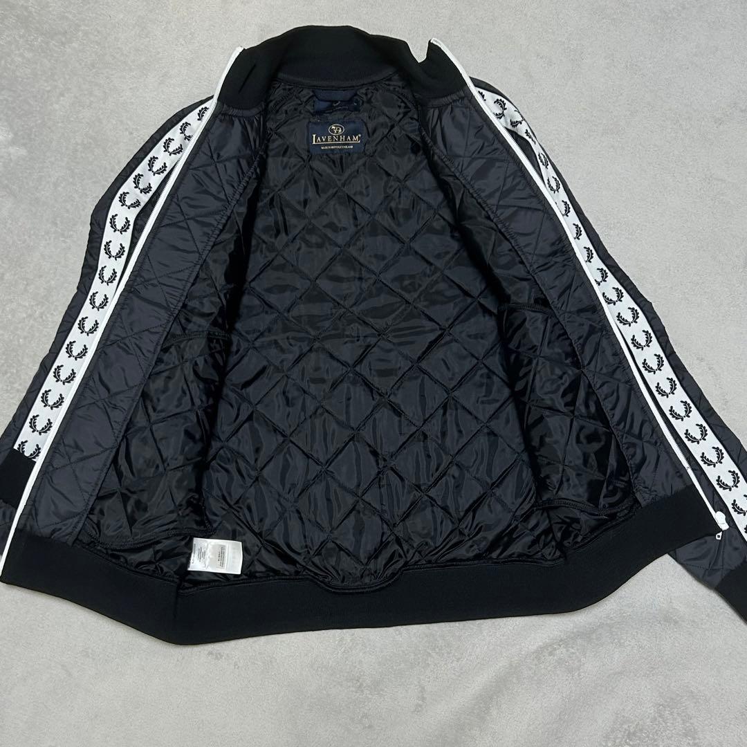 Fred Perry x Lavenham キルティング　トラックジャケット