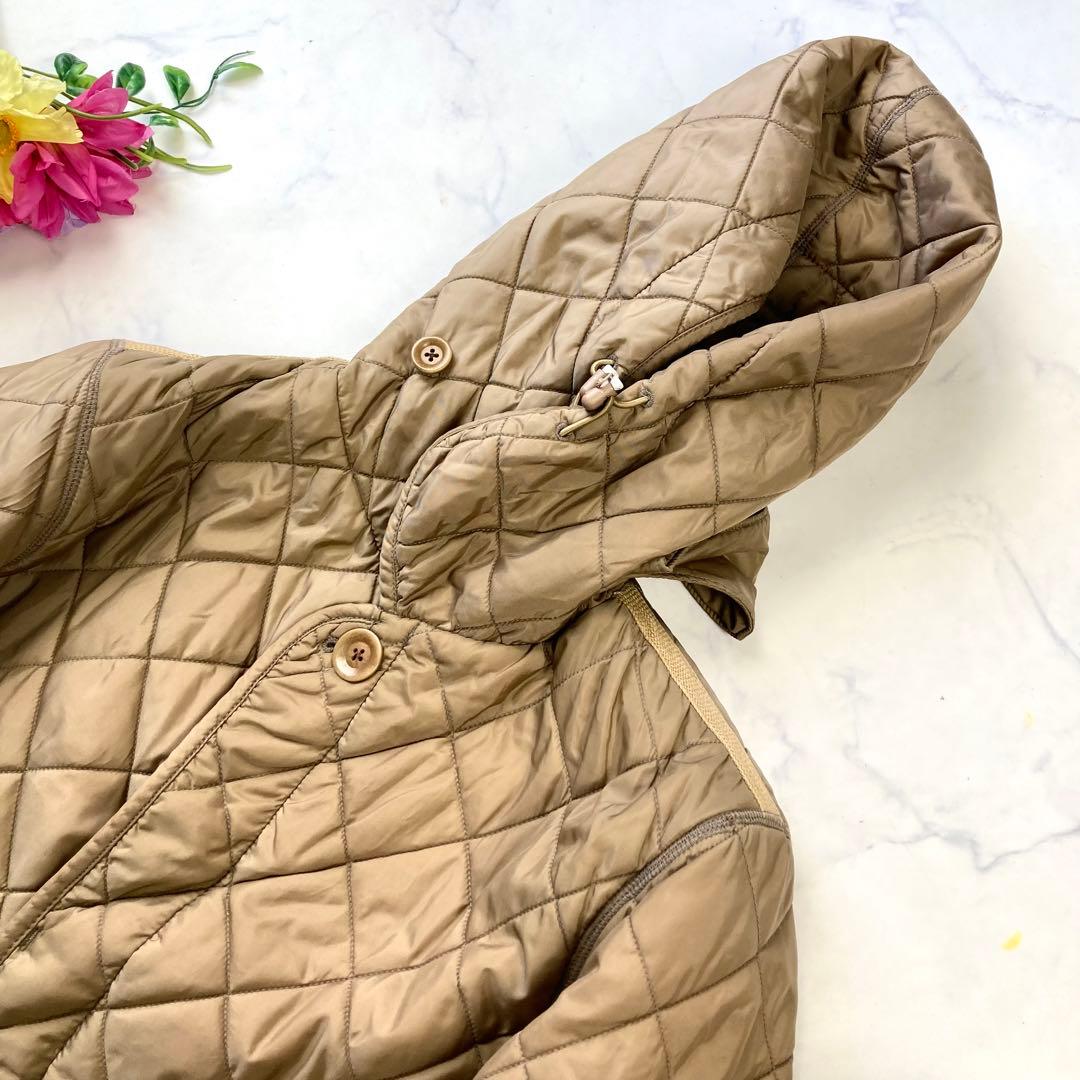 美品 45rpm プリマロフト キルティング ウエストブラウジングコート 3