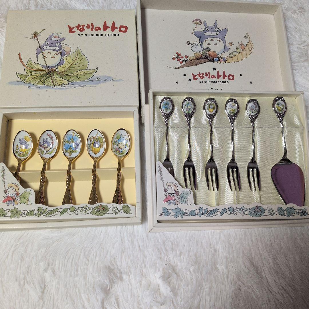 ノリタケ　となりのトトロ　スプーン　フォーク　セット