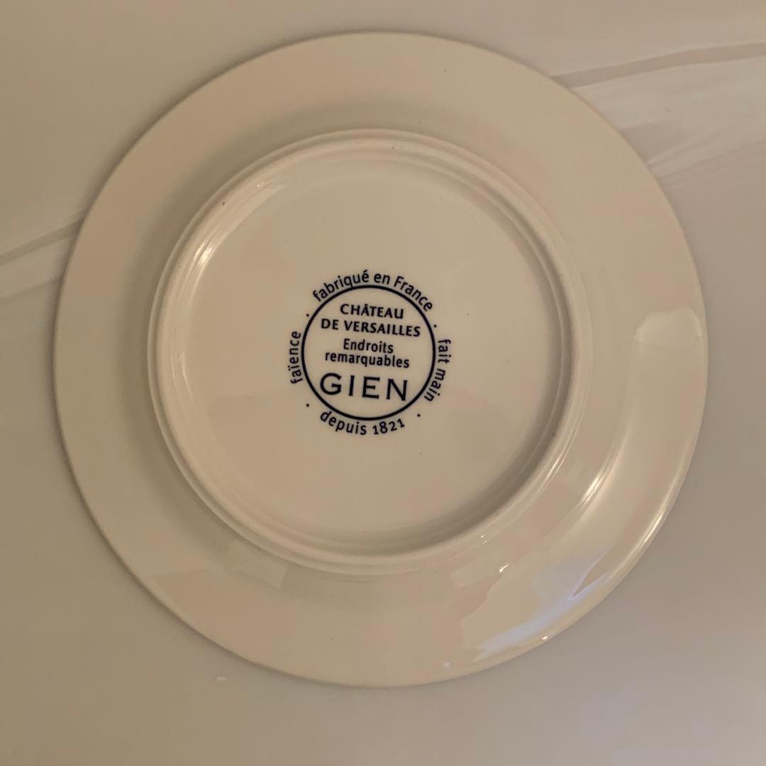 Gien ジアン　デザートプレート　13cm 4枚セット　新品　箱付き