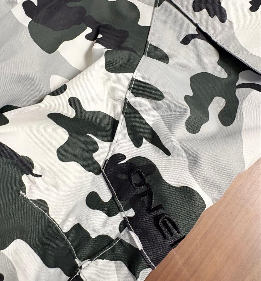 マル様　オニール迷彩パンツ&X-NIXスノボウェアセットMクリーニング撥水加工済