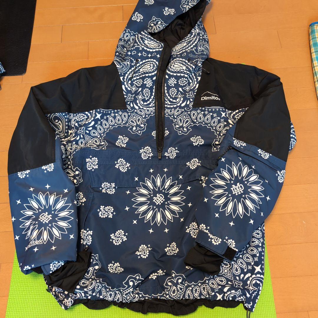 Dimito バンダナ柄 スノーボードウェア