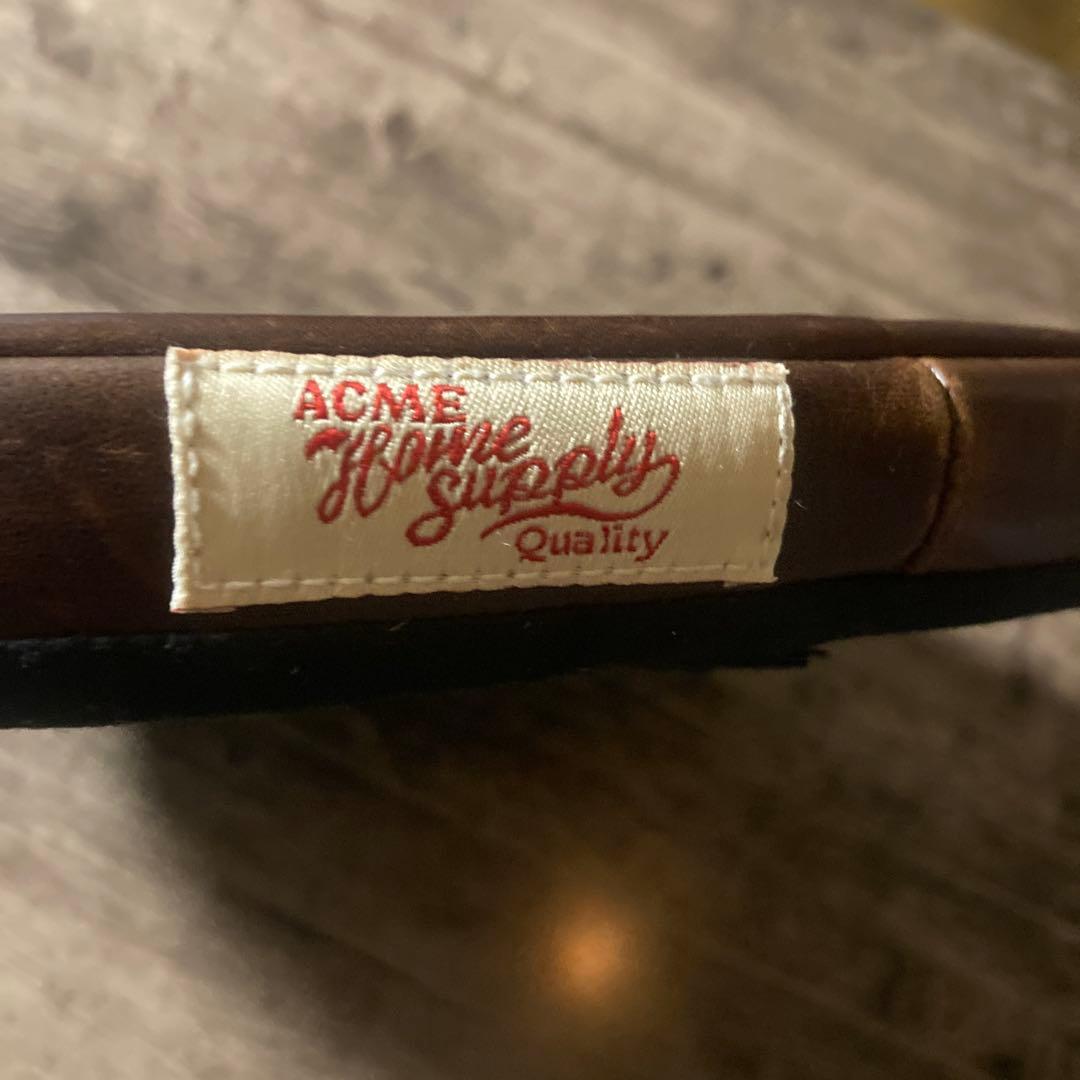 ACME アクメファニチャー　本革レザー　シートクッション　★2個セット