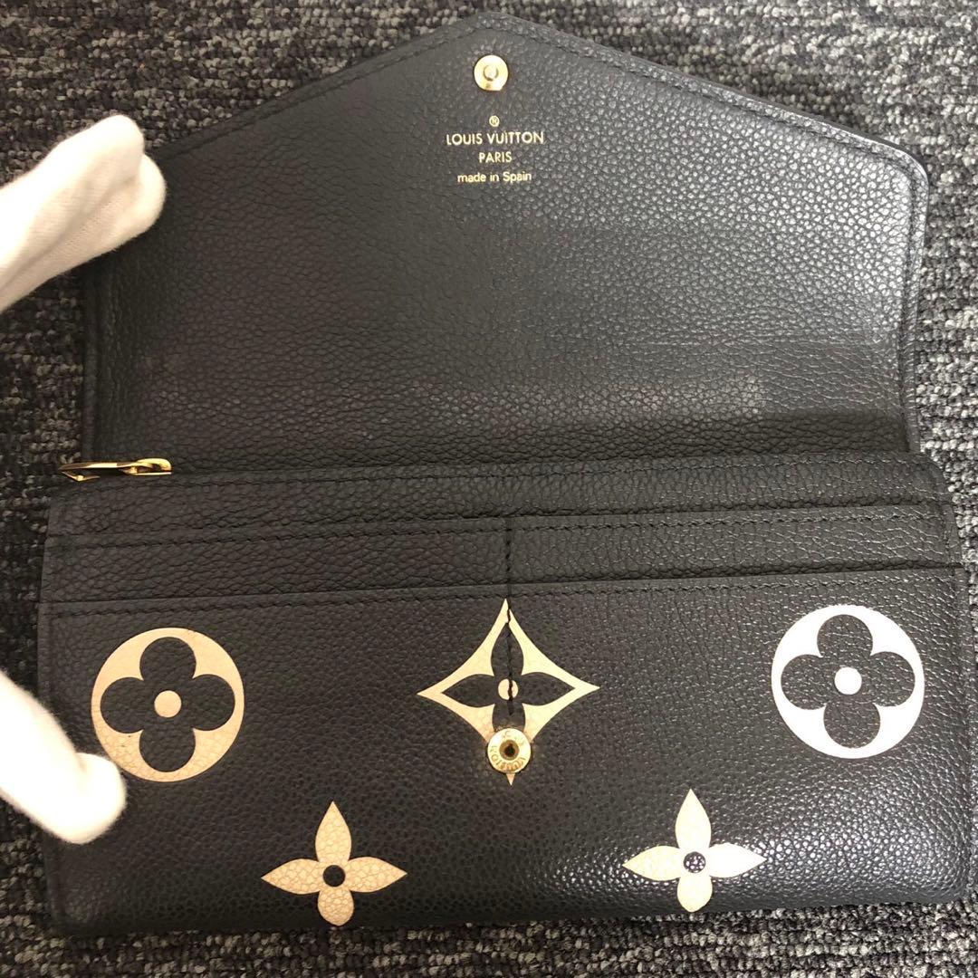 ルイヴィトン　アンプラント ポルトフォイユ サラ　長財布　M80496