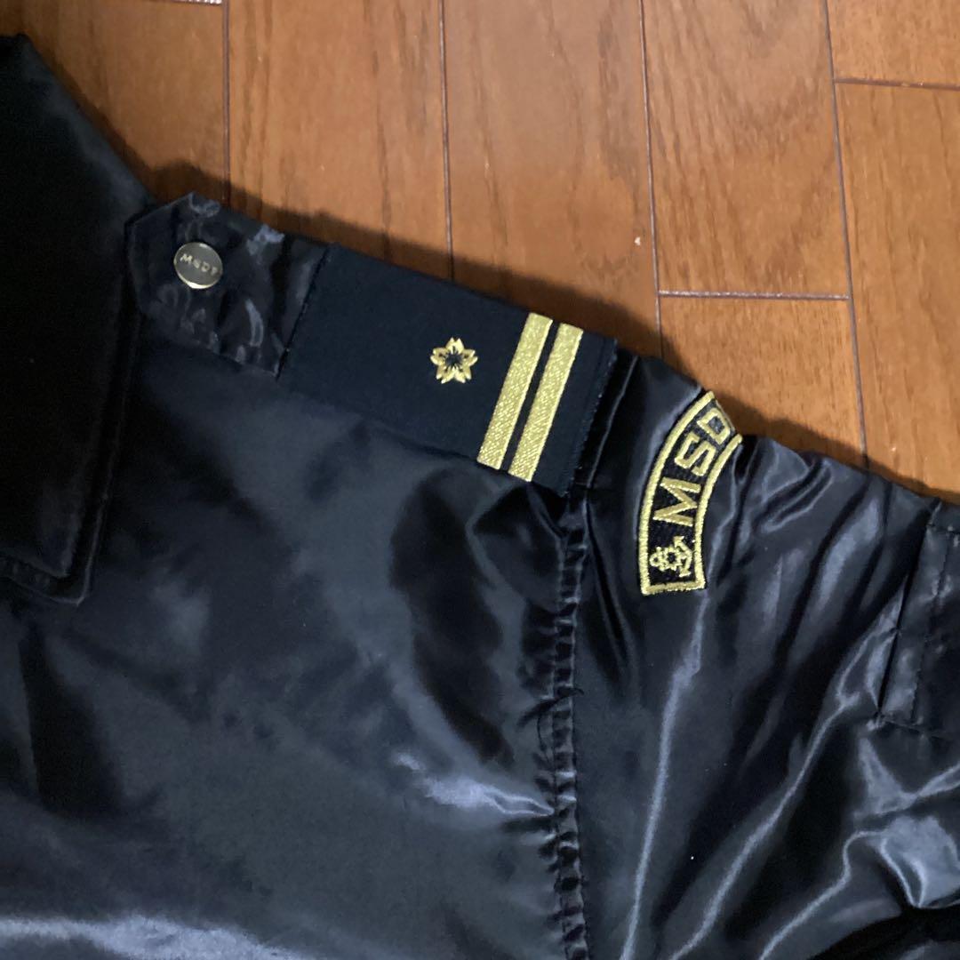 アルパナ　MSDFロゴ付きブラックジャケット　新品　肩章なし　LLサイズ