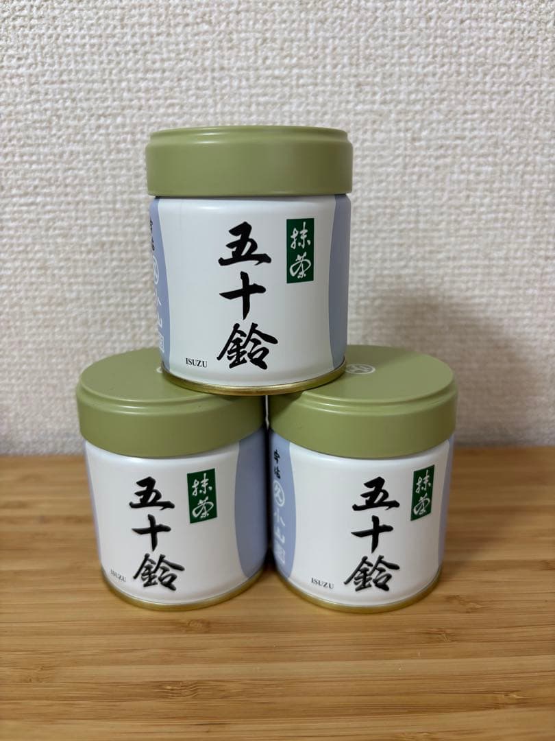 抹茶丸久小山園　 五十鈴　Isuzu 40g 3缶セット