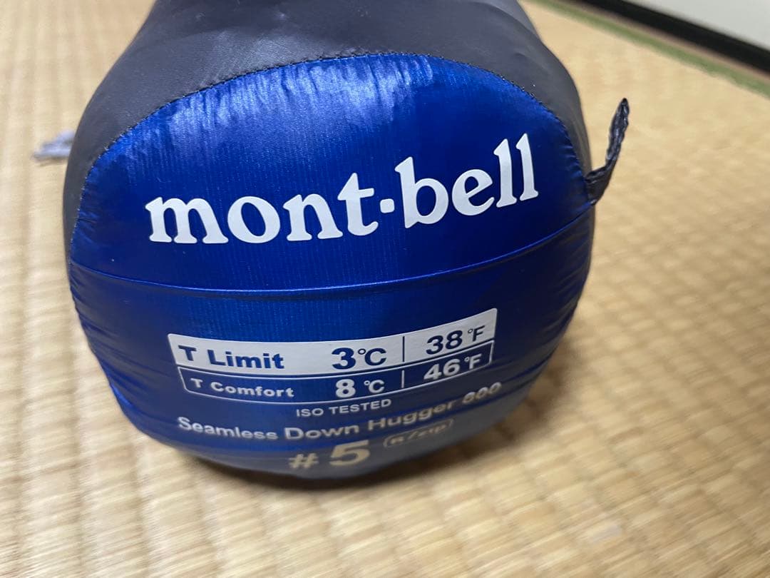 アウトドア寝具 mont-bell Seamless Down Hugger #5