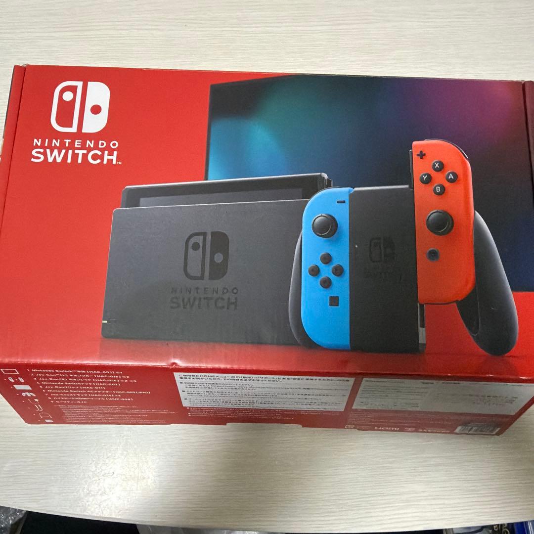 Nintendo Switch ネオンブルー 本体　256GB SDカード付き