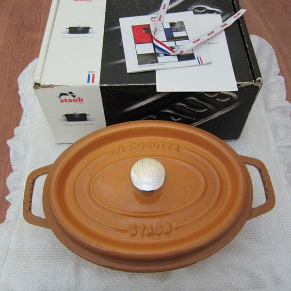 ストウブ STAUB オーバル 23cm マスタード正規品