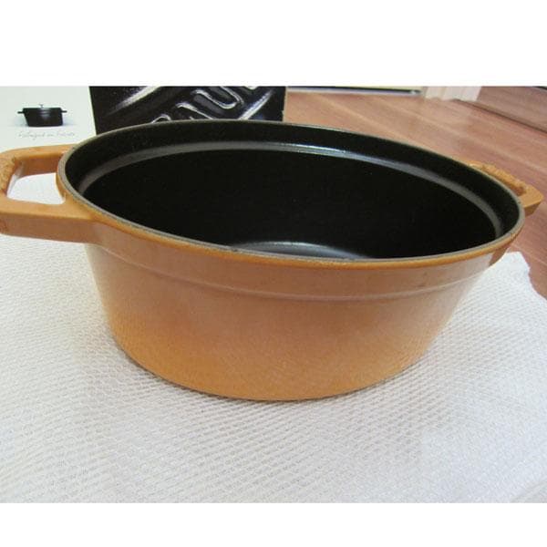 ストウブ STAUB オーバル 23cm マスタード正規品