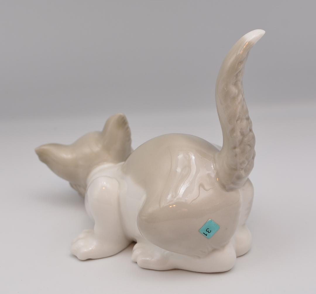 驚いたネコ／気配りのあるネコ／私にエサを　リヤドロ　３体セット　スペイン　箱付き