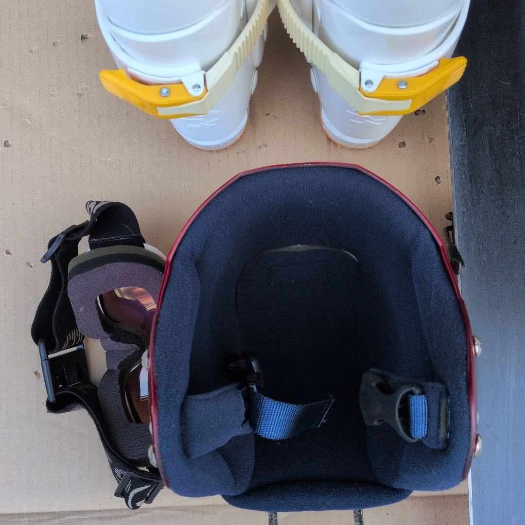 KAZAMA SPAX スキーセット ヘルメット付き