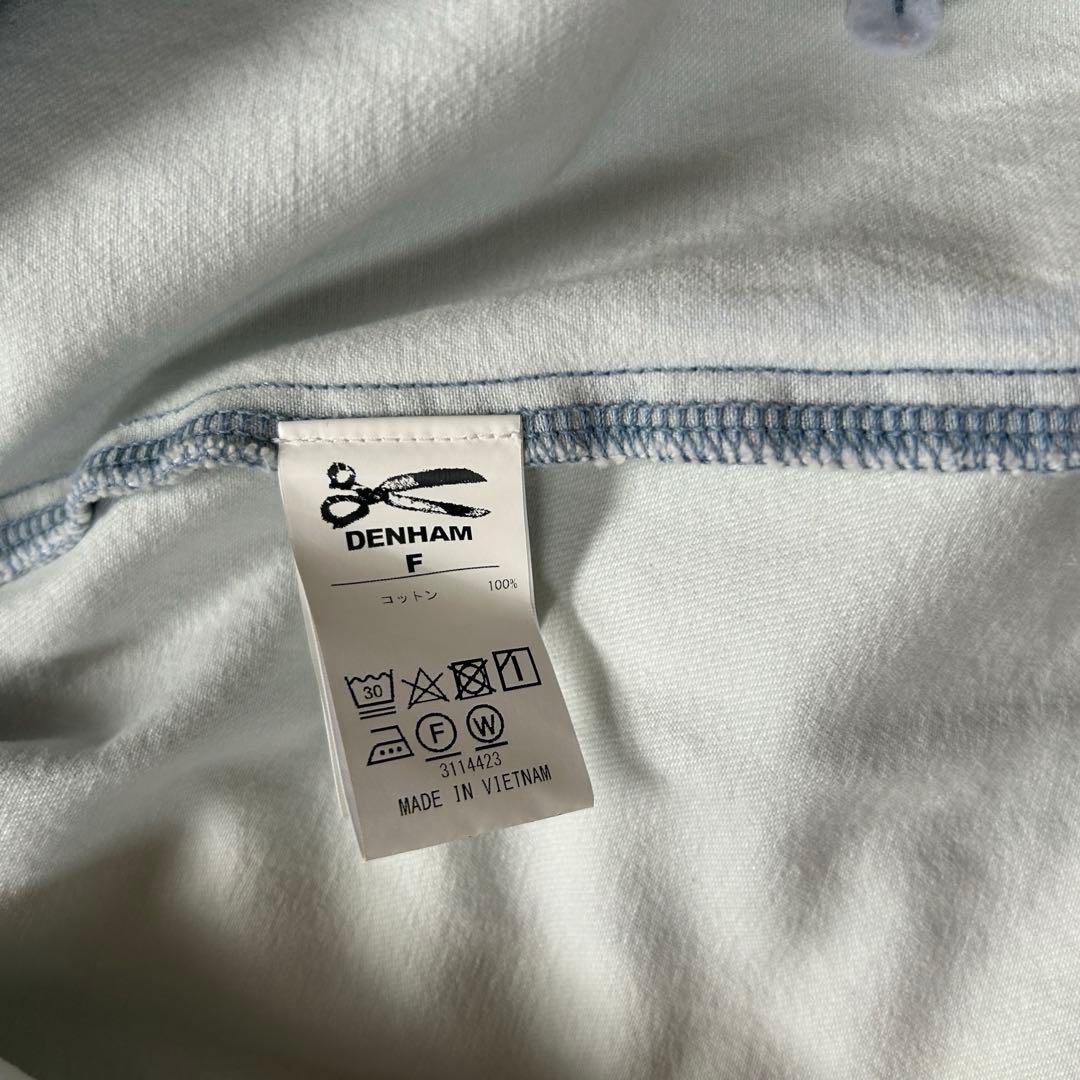 デンハム　DENHAM デニム　トレンチコート　ベルト付　サイズF