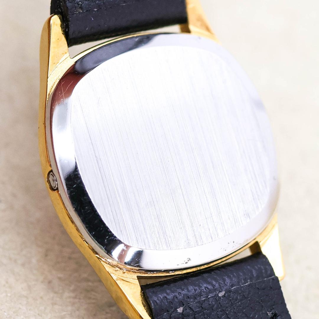 稼働 OMEGA DEVILLE 腕時計 アンティーク プッシュ式リューズ438