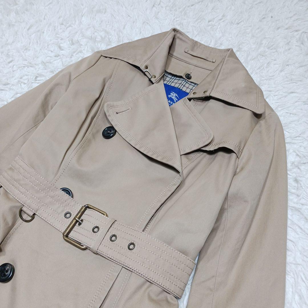 ✨極美品✨バーバリーブルーレーベル　トレンチコート　ノバチェック　ライナー　38