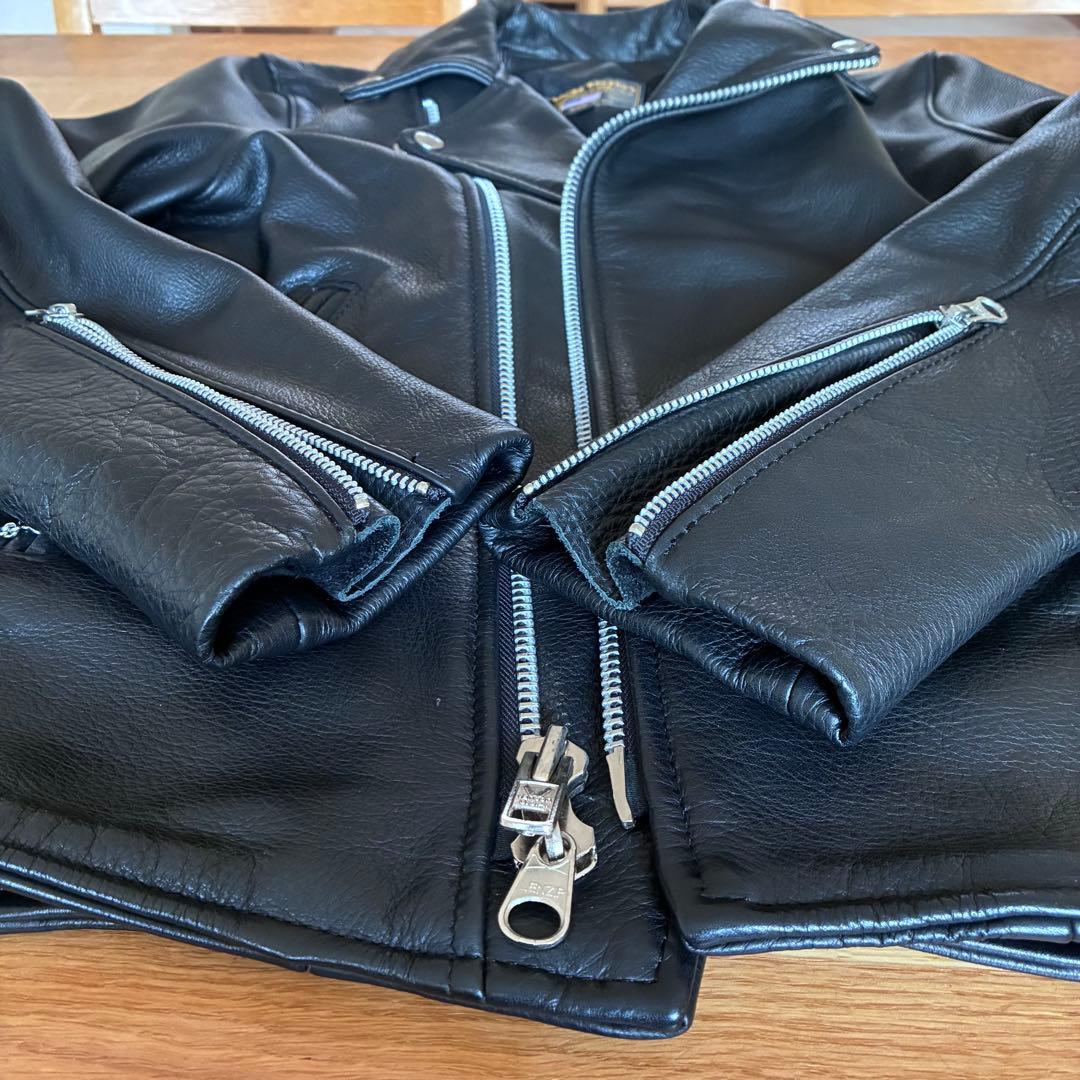 春*の様 【週末限定価格！】Vanson USA製 C2R ダブル ライダースジ