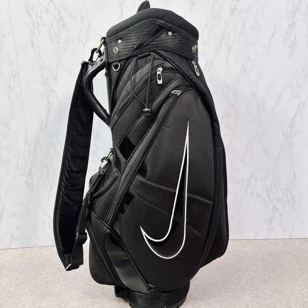 希少 NIKE ナイキ ゴルフ 9型 キャディバッグ 6分割 ブラック