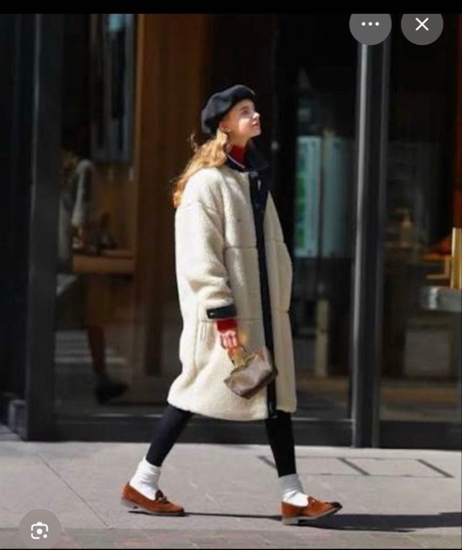 HYKE ハイク ボアコート　1