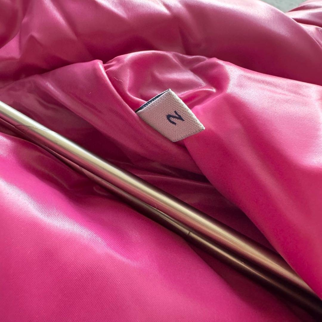 モンクレール　GHANY　ガーニー　ダウンベスト　紫　2　タグ　ロゴワッペン