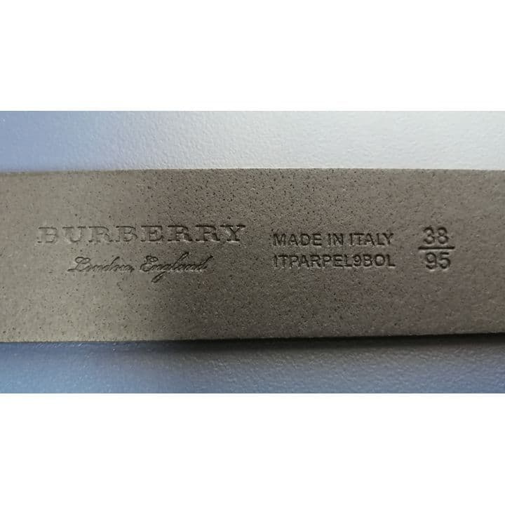 【値下げ】【超美品】Burberry　ブライドルレザー　ベルト