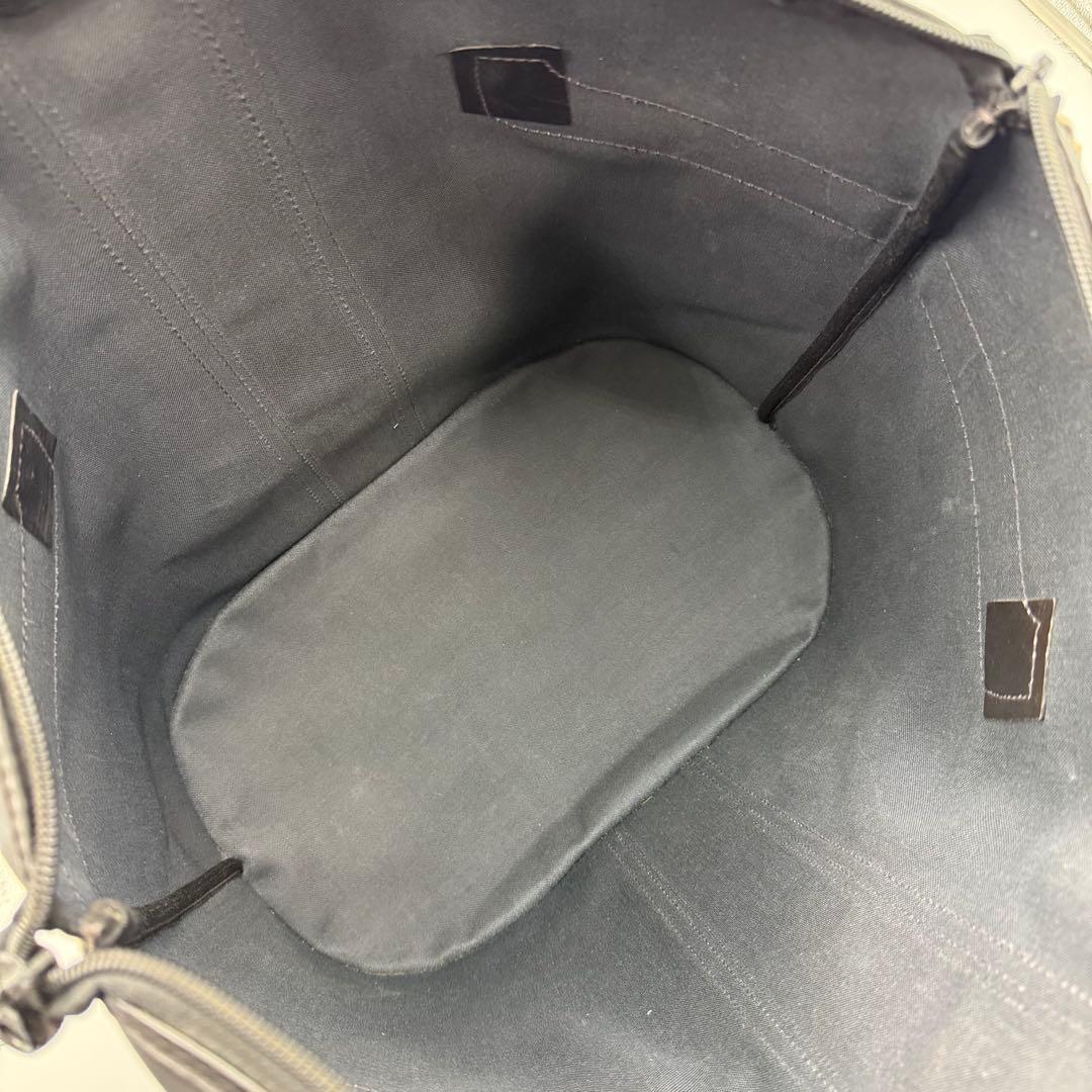 高級　グッチ　GG PVC レザー　シェリーライン　トートバッグ　ボストンバッグ